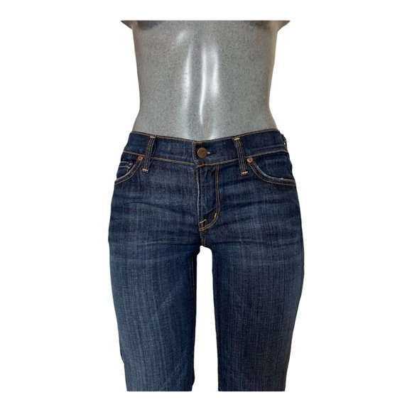 Citizens of Humanity 'Kelly 001 Low Waist Bootcut' Womens Jeans Blue W31xL35 - Picture 3 of 12